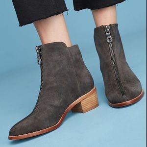 Anthropologie Marino Mylvia Zipped Ankle Boot 7